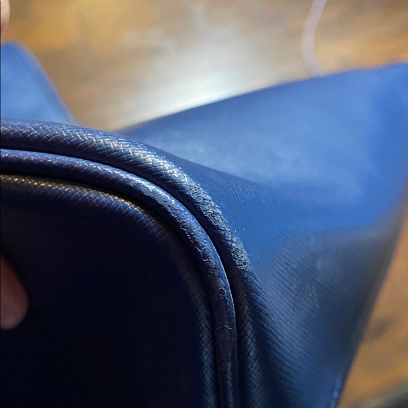 Coach Large Blue Tote GUC - Picture 5 of 8